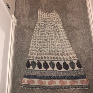 Urban Outfitters Peasant Midi Dress